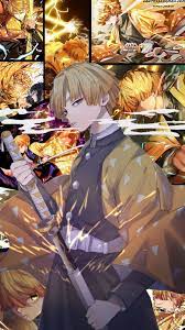 Zenitsu Agatsuma Demon Slayer Anime Demon Cute Anime Wallpaper Anime Wallpaper