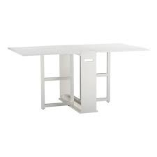 Span White Gateleg Dining Table Folding Dining Table Dining Table In Kitchen Home