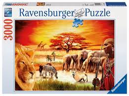 Piece together this 3000 piece puzzle and then begin your search for the elusive world traveler best known for hiding in plain sight. Buy Ravensburger 3000 Piece Jigsaw Puzzle Proud Massai At Mighty Ape Nz