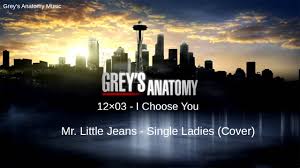 With ellen pompeo, sandra oh, katherine heigl, justin chambers. Grey S Anatomy Season 12 Episode 3 Mr Little Jeans Single Ladies Cover Youtube