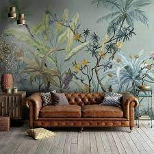 17 wall mural ideas we're stealing from instagram. 10 Wall Murals For The Kitchen Wallpaper Living Room Home Wallpaper Wallpaper Trends