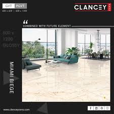 Combined With Future Element Miami Biege 600x1200mm Glossy Claneycollection Homedecor Floortiles Interi Floor Decor Vitrified Tiles Interior Decorating
