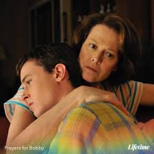 The award-winning movie Prayers for Bobby, starring Sigourney Weaver, is  available all Pride Month