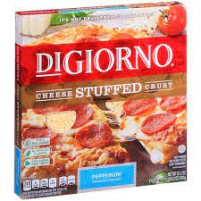 Digiorno Pepperoni Frozen Pizza On A Stuffed Crust 22 2 Oz Walmart Com Frozen Pizza Pepperoni Pizza
