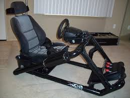Building my diy budget sim racing rig. Sillas Con Tubos De Pvc Buscar Con Google Cockpit Racing Chair Gamer Chair