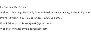 Search amongst multiple options of malaysia virtual number. La Carmela De Boracay Address Contact Number Of La Carmela De Boracay