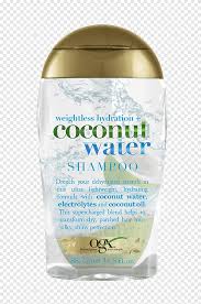 With or without a plastic cap before rinsing, cleansing, and styling as usual. Ogx Nourishing Coconut Milk Shampoo Coconut Water Oil Oil Hair Body Wash Png Pngegg