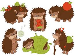 Jungle animal faces clipart set comes with 8 cute jungle animals including: Buy 1 Get 2 Free Hedgehogs Clipart Digital Vector Woodland Berry Forest Clip Art Cute Hedgehog Hedgehog
