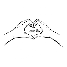 Svg I Love Us Heart Hands Hands Heart Wedding Decal Etsy Heart Hands How To Draw Hands Heart Drawing