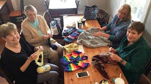 Mockingbird Cafe 'knitting group' keeps members engaged