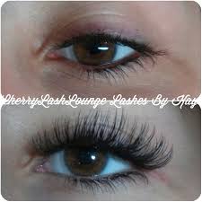 Before And After Full Set Of Eyelash Extensions At Cherry Lash Lounge Eyelash Extensions Lashes Fake Eyelashes