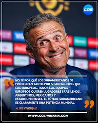Todo el mundo sabe que el fútbol sudamericano es una potencia mundial” 😳⚽️  La cita que dejó Luis Enrique en conferencia de prensa previo a su 3er  partido del Mundial de Clubes. #