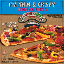 Screamin Sicilian Thin Crispy Supreme Pizza Supreme Pizza Thin Crust Stuffed Peppers