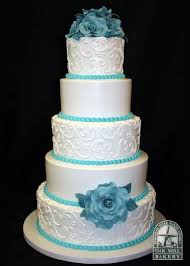 Wedding Cake 2552 Oak Mill Bakery European Style Baked Goods Wedding Cake Designs Teal Wedding Cake Beautiful Wedding Cakes
