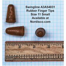 Swingline 54031 Rubber Finger Tips Size 11 Small Box Of 12