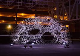 The Solar Powered Pavilion Loop Ph Arch2o Com Solar Powered Led Lights Solar Dome Lighting