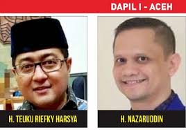 Teuku Riefky, H. Nazaruddin, TA Khaled, Farhan dan Sayuti Bertahan, Irmawan  Geser Ramon