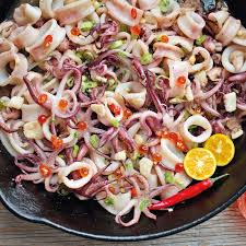Spicy Sizzling Squid Recipe Filipino Recipes Seafood Recipes Recipes