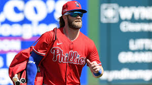 Louis (ap) — phillies star bryce harper was hit in the face by a 96.9 mph fastball wednesday night and left philadelphia's game against st. Bryce Harper Begins Year 3 Healthy Hungry And Strong Rsn