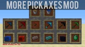 Mo Pickaxes Mod 1 12 2 1 11 2 Download Miinecraft Org In 2020 Minecraft Mods Minecraft 1 Minecraft