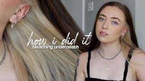 Chlorine is attracted to the most porous. Bleaching The Underlayer Of My Hair Successfully Youtube