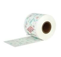 Película PE transpirable con respaldo de fábrica OEM para pañales para  bebés y material de compresas sanitarias