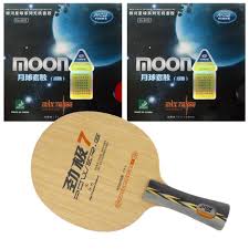 Pro Table Tennis Pingpong Combo Racket Dhs Power G7 Pg 7 Pg7 Blade With 2x Galaxy Yinhe Moon Factory Tuned Rubb Table Tennis Table Tennis Racket Ping Pong