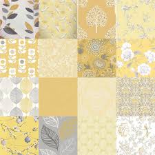 Textile patterns flower patterns print patterns abstract pattern pattern art mellow yellow surface pattern design vintage patterns fabric each panel features a vibrant repeating pattern. Yellow Floral Wallpaper Grey Mustard Leaf Birds Animal Print Flowers Glitter Ebay