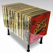 Vinyl record player coffee table, retro turntable coffee table, coffee table, wood coffee table, interesting coffee table, cysstudio. 20 Amazing Pieces Of Vinyl Record Art Recycled Furniture Design Recycled Furniture Funky Coffee Tables