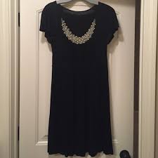 Soprano Scoop Neck Black Dress With Pearls Purchased From Tj Maxx Juniors Size Large Soprano Dresses Mini Clothes Design Dresses Black Dress