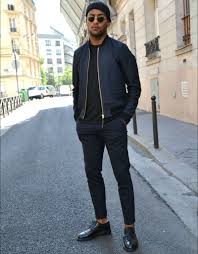 Theidleman Com Is Connected With Mailchimp Navy Bomber Jacket Mens Outfits Mens Street Style