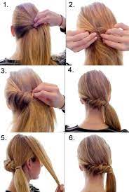 How To Make A Hairstyle With Your Own Hands At Home Hairstyles Side Ponytail Hairstyles Side Ponytail Hairstyles Tutorial Ponytail Hairstyles Tutorial