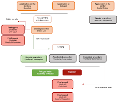 flow chart italy asylum information database