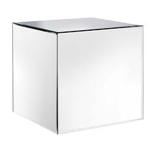 Venetian Mirrored Cube Side Table From Rockett St George Cube Side Table Unique Side Table Mirrored Coffee Tables