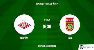 Трансляция со стадиона открытие банк арена, футбол. Spartak Ufa Prevyu 27 06 2020 Soccer365 Ru