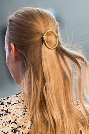Celine Circle Hair Clip Hair Styles Gold Hair Headband Hairstyles