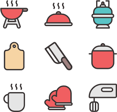 On windows 10, you have the paint app which has been around since windows 98, and there is paint 3d which is a new app added in windows 10 for creating 3d. Download Kitchen Utensils Icon Transparent Background Png Image With No Background Pngkey Com