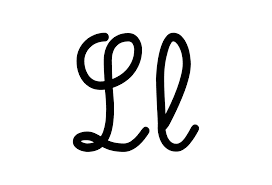 Letra L Alfabeto Pt