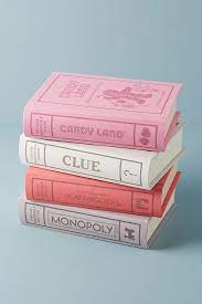 The sophisticated styling doesn't stop on the exterior. Vintage Edition Bookshelf Board Game Anthropologie