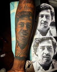 Beestroh Escobar Tattoo Pablo Escobar Escobar