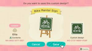 Animal Crossing Bike Rental Sign New Animal Crossing Animal Crossing Villagers Animal Crossing Game