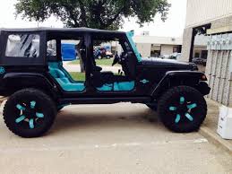 Black And Blue Wheels For Jeep Wrangler Pin By Lindsay Larrabee On Jeep Jeep Cars Dream Cars Jeep Blue Jeep