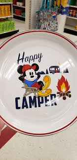 I M A Happy Camper With The New Outdoor Disney Wares From Target Disney Camping Disney Kitchen Decor Happy Campers