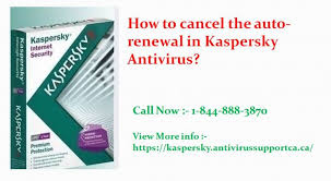 How To Cancel The Auto Renewal In Kaspersky Antivirus