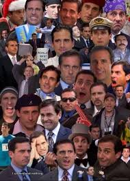 The Many Faces Of Michael Gary Scott The Office Show Michael Scott Office Memes