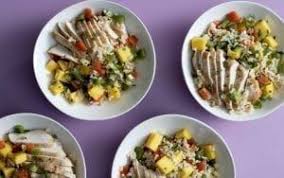 20 Minute Mango Chicken Bowls Myfitnesspal Healthy Healthy Recipes Myfitnesspal Recipes