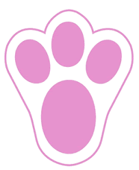 Size and color will vary slightly. Cute Bunny Feet Clipart Novocom Top