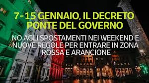 Anche oggi, 6 gennaio 2021, le restrizioni imposte dal decreto emanato per le festività natalizie dettano le regole. Nuovo Decreto 7 E 8 Gennaio Gialli 9 E 10 Arancioni Le Regole Corriere Tv