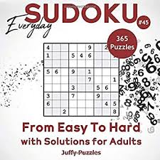 Sudoko is now a massively popular game played both on and offline. Buy Everyday Sudoku 365 Daily Sudoku Puzzles From Easy To Hard With Solutions For Adults Challenge Your Brain Volume 45 Paperback April 30 2020 Online In Turkey B087slpxxd