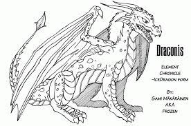 1300 x 1127 file type: 13 Pics Of Cool Ice Dragon Coloring Pages Free Printable Dragon Coloring Home